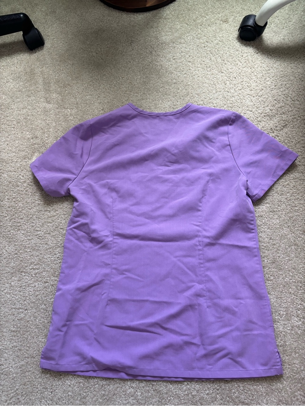 FIGS Purple Scrub Top - Picture 3 of 3